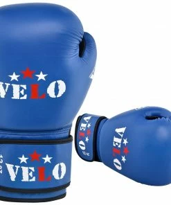 VELO AIBA Approved Competition Boxing Gloves Blue