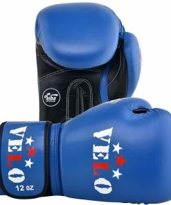 VELO AIBA Approved Competition Boxing Gloves Blue
