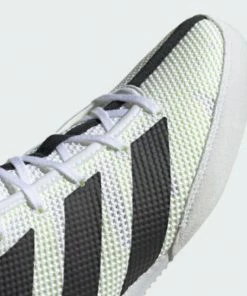 Adidas BOX HOG 3 Boxing Shoes White And Black