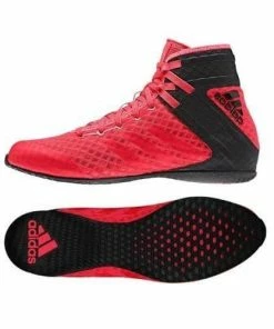 Adidas Speedex 16.1 Boxing Shoes Black/Red