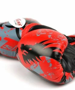 Brands Twins Red Tribal Red Boxing Gloves