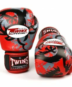 Brands Twins Red Tribal Red Boxing Gloves