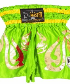 RingMaster Sports Thai Kickboxing Shorts Green