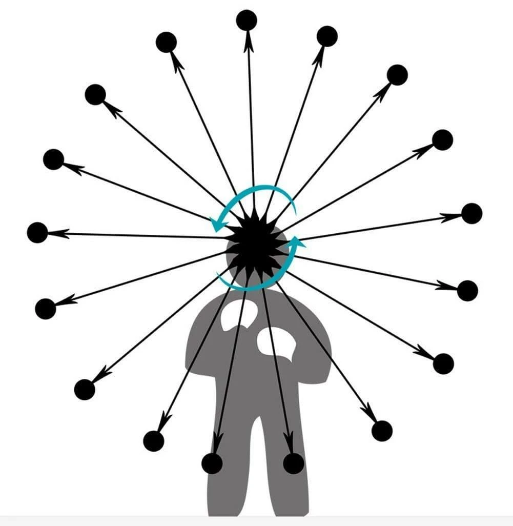 RingMaster Sports Head Speed Tennis Ball Orange