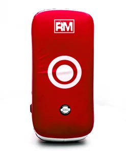 RingMaster Sports Arm Pads Genuine Leather One Size Red And White (Single Item)