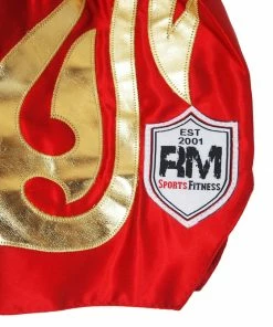 RingMaster Sports Thai Kickboxing Shorts Red
