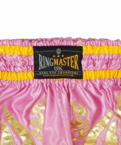 RingMaster Sports Thai Kickboxing Shorts Pink