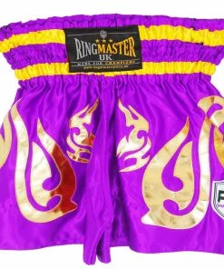 RingMaster Sports Thai Kickboxing Shorts Purple