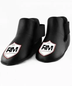 RingMaster Sports Semi Contact Point Foot Protector Taekwondo Kickboxing Black Martial Arts
