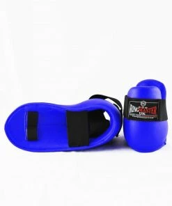 RingMaster Sports Kids Semi Contact Point Foot Protector Taekwondo Kickboxing Blue