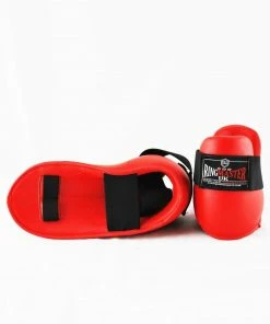 RingMaster Sports Semi Contact Point Foot Protector Taekwondo Kickboxing Red