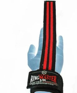 Fitness RingMaster Sports Wrist Brace Grip Padded Gym Weight Lifting Strap