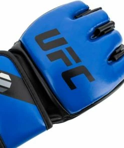 MMA UFC Ultimate Kombat Contender Fighting/Boxing Training Open Palm Gloves 5oz Blue