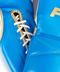 RingMaster Sports Fly Superlace X Blue/Gold Boxing