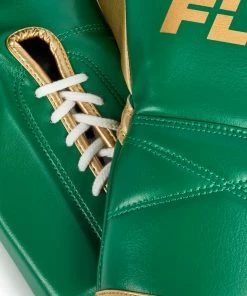 RingMaster Sports Boxing Fly Superlace X Green/Gold