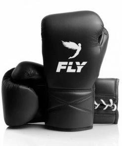 RingMaster Sports Fly Superlace X Black Boxing