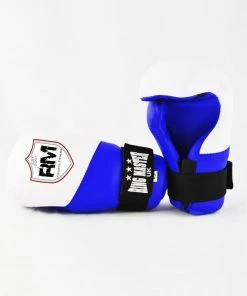 RingMaster Sports Kids Semi Contact Point Gloves Taekwondo Kickboxing Blue