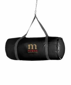 RingMaster Sports NMPower Heavy Punching Bag Upper Cut Genuine Leather Black